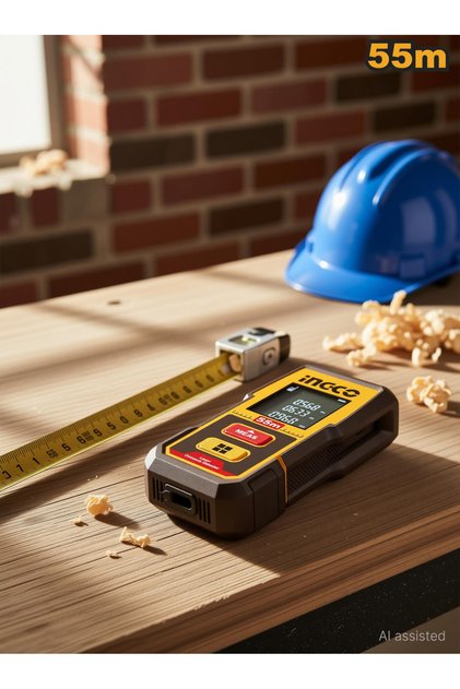 HLDD05086 HLDD05086 55m Laser Distance Detector Non-magnetic Line Level