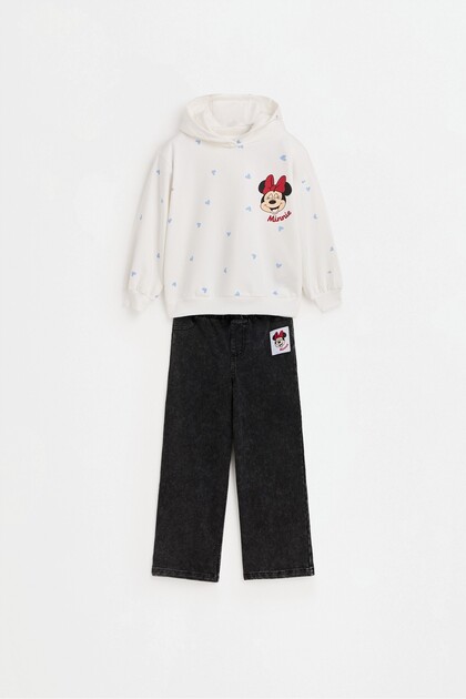 KIZ ÇOCUK & BEBEK Minnie Mouse ©Disney sweatshirt ve jean takımı