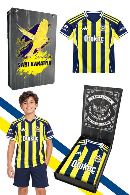 Orijinal Lisanslı 25/26 Çubuklu Jr Forma Uv Kutu Hediyeli