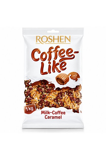Coffe Like dropsuri cu cafea, lapte și caramel 1 kg