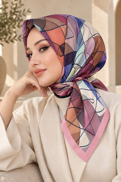 Patterned Soft Scarf - 078