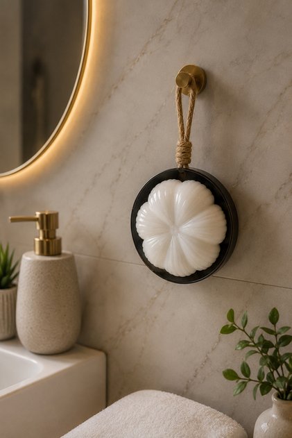 Decorative Scented Soap Garlic Design Kitchen and Bathroom Ornament