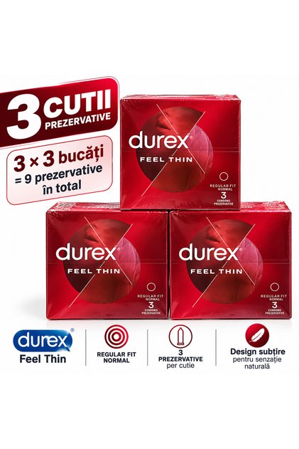 3 Cutii FEEL THIN 3 /cutie