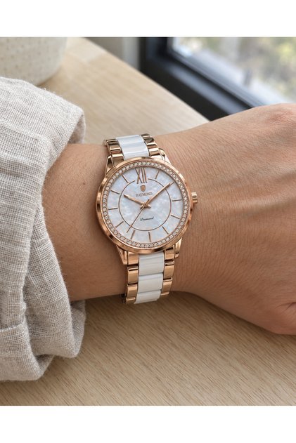 Rym-211314 Ceramic Women's Wristwatch - Stainless Steel - Quartz