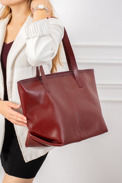 Olya Soft Leather Shopper Women's Handbag and Shoulder Bag