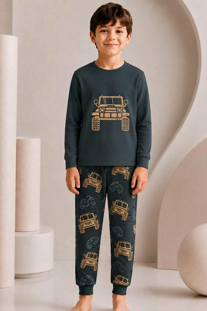 100% Cotton Boys' Pajama Set