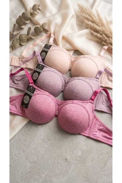 Women's 3-Piece Bra Set with Extra Premium Padding