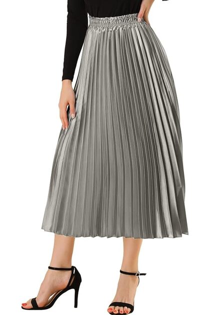 womens Pleated Pleated