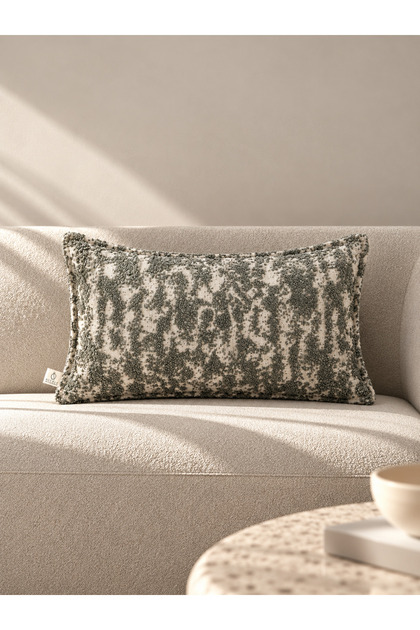 Lotus Light Gray Kirlent Cover (30X50)