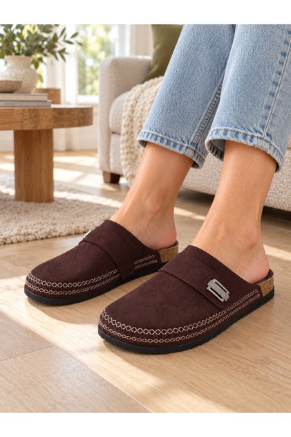 Women's Orthopedic Sole Comfort Closed Slippers