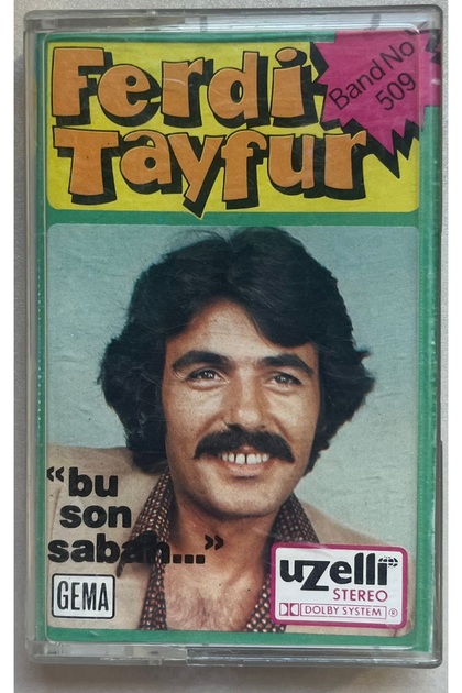 Ferdi Tayfur This Last Morning Cassette (Uzelli 509 Paper Edition) (High Quality)
