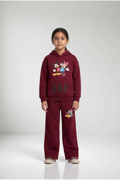 Girls Printed Winter Set