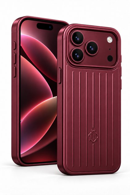 Rimowa Striped Premium Case for iPhone 17 Pro Max / 18 Pro Max – Striped Back Cover Phone Case