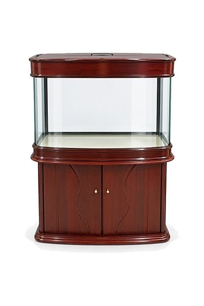 Glass Aquarium and Cabinet, 130 x 42 x 60 cm