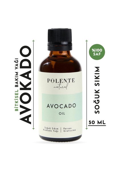 Avocado Oil - 100% Pure, Cold Pressed (50 ml)