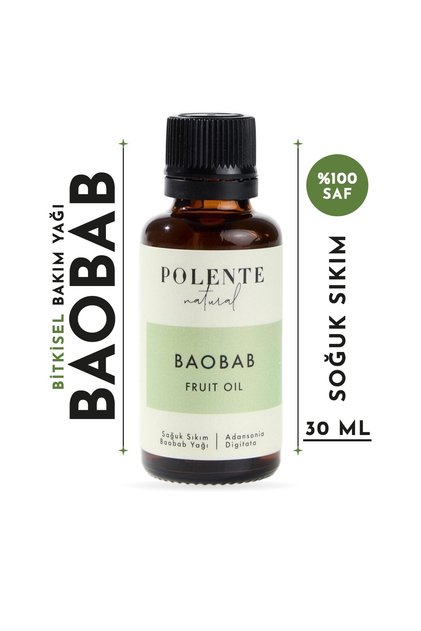 Baobab Oil - 100% Pure, Cold Pressed (30 ml)
