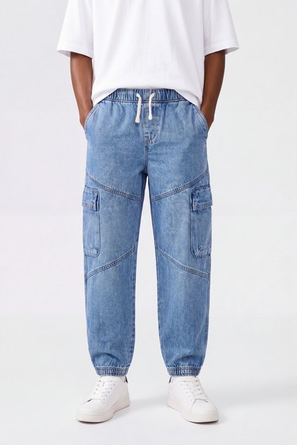 ERKEK ÇOCUK Kargo jogger pantolon