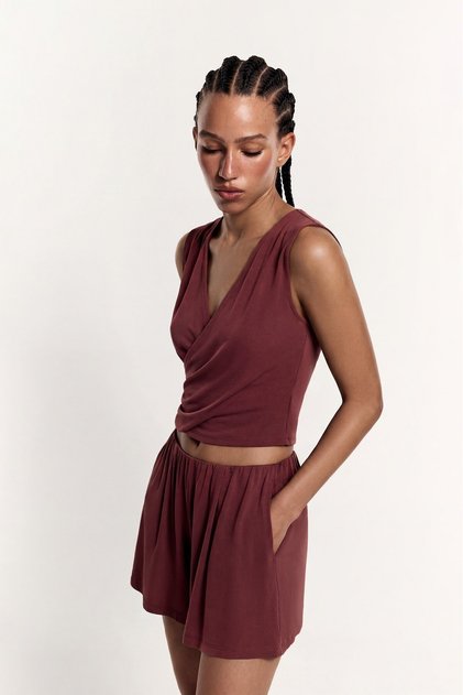 KADIN Kruvaze spor top