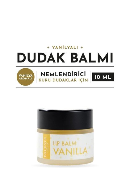 Vanilyalı Lip Balm - Nemlendirici Dudak Kremi (10 ml)