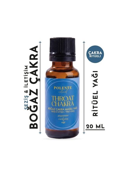 Throat Chakra Oil - Seziş & İletişim (20 ml)