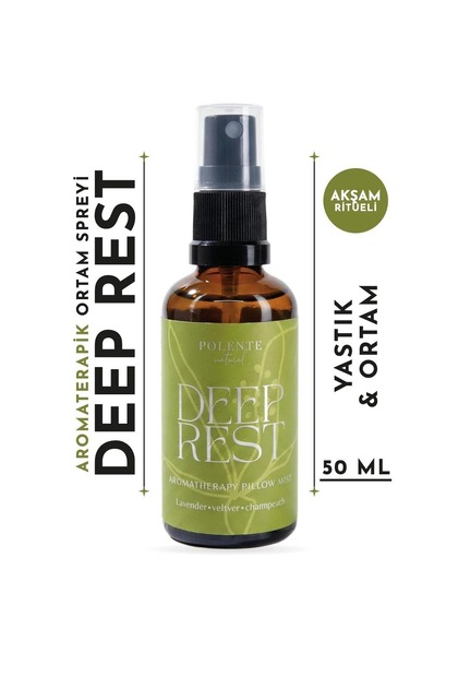 DEEP REST - Aromaterapik Yastık ve Ortam Spreyi (50 ml)