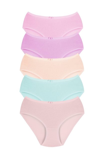 022 Girl's Basic Mix 5-Piece Panties Pack 022-v1