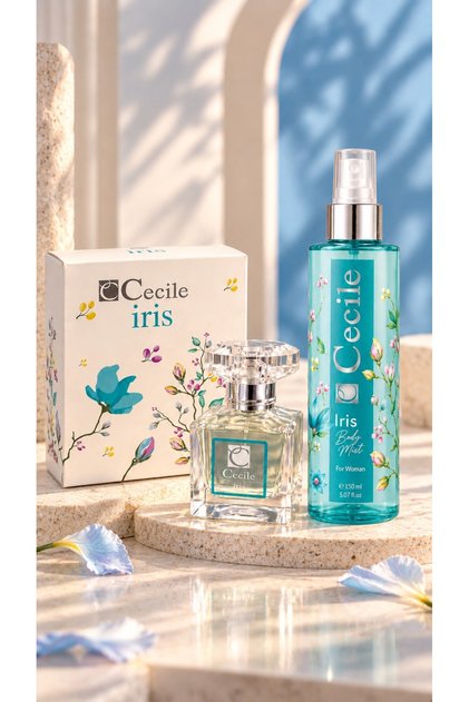 Kadın Parfüm Set Irıs Edt 55 ml & Irıs Deodorant 150 ml 8698438208031