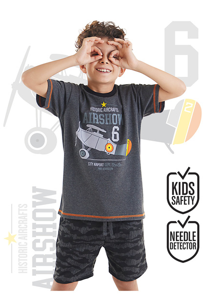 Airplane Boy T-shirt Shorts Set