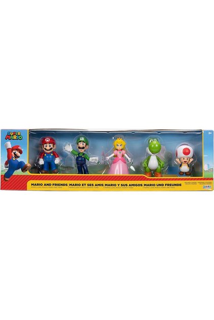 Nintendo ve Arkadaşları Figürleri 6,5 cm