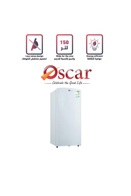 Single Door Refrigerator ORF170R, 170 Litres, CFC Free, White