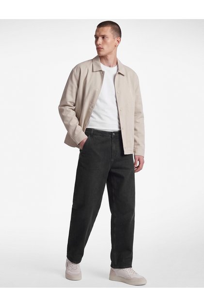 Cotton Regular Waist Pocket Skater Jean Trousers
