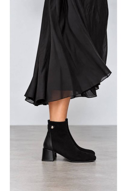 Cassıa Classic Heel-Style Genuine Leather Shoes