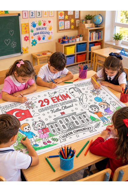 29 October Giant Roll Painting