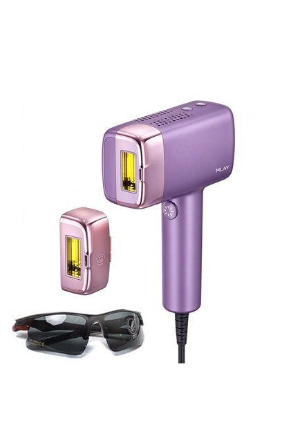 T14 Pro AI Skin-Tone Sensing Hair Removal Device | Cooling Technology | Replaceable Lamp Heads | FDA, ISO, and NILES Certified | 24-Month | Includes Specialized Bikini Lamp Heads