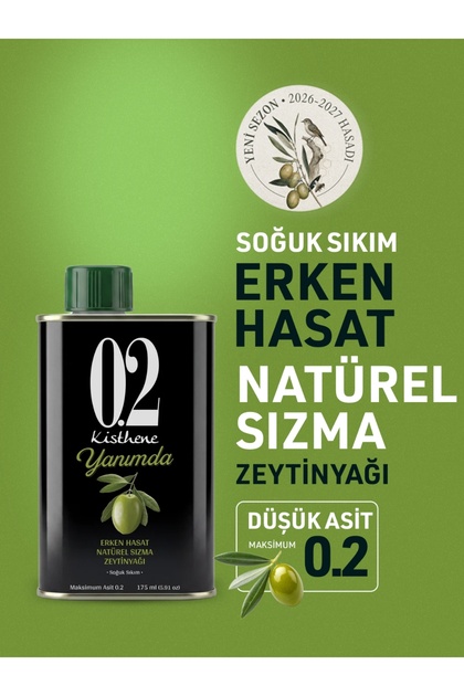 02 Yanımda Erken Hasat Natürel Sızma Zeytinyağı 175 ml