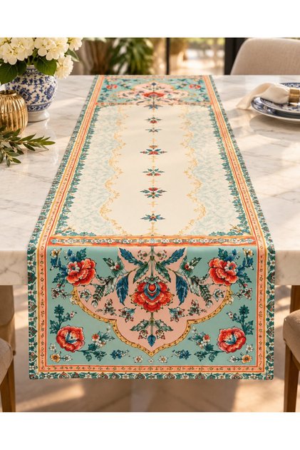 Oriental Bloom 45x140cm Masa Runnerı