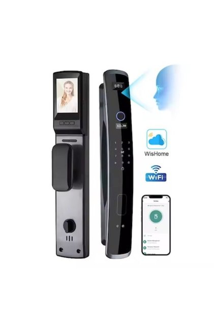 Yală inteligentă TELUX®, WiFi, cu , recunoaștere facială