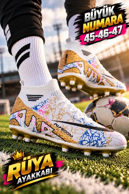 Big and All Sizes Ankle-Length Cleats 45-46-47