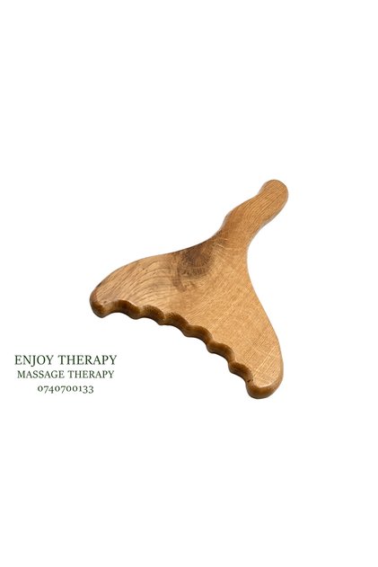 PALETA DE MASAJ cu DRENAJ LIMFATIC -ENJOY THERAPY -