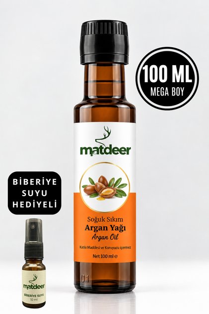 100 ml Argan Oil Cold Pressed - 100% Pure Hair and Skin Care Oil