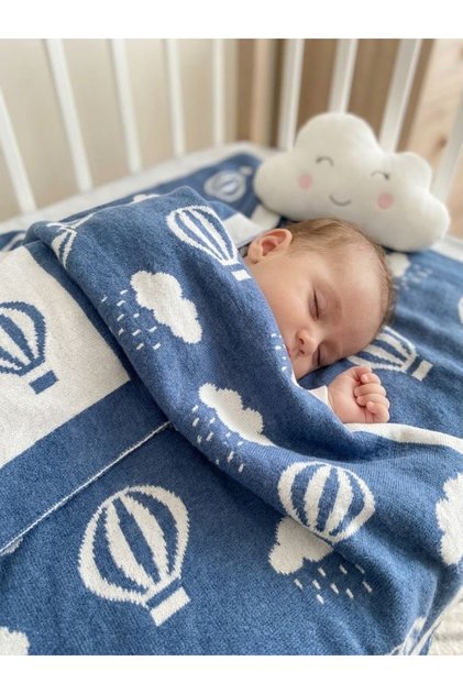 Bebek Battaniyesi -Triko bebek battaniyesi