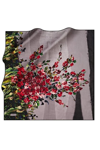 Pure Tivil Silk Scarf 7929313 - 991Dried Rose Mixed Pattern