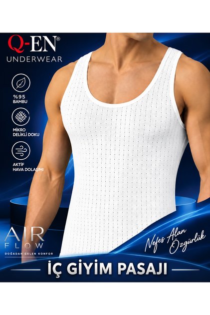 Underwear Passage Men's Athlete Bamboo 95% Bamboo Micro Perforated Breathable Fabric Air Flow