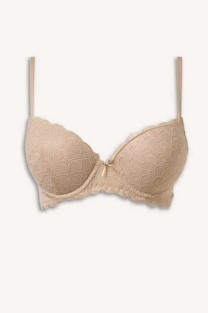 Lace Micro Covered Full Push up Underwire Basic T-Shirt Bra H8027Ax26Au