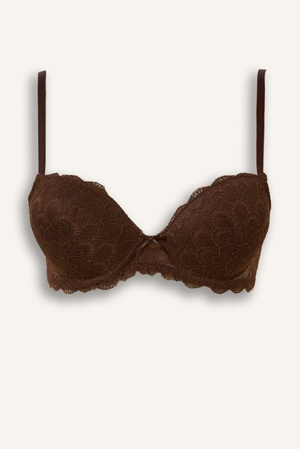 Lace Covered Push up Underwire Bra H8025Ax26Au