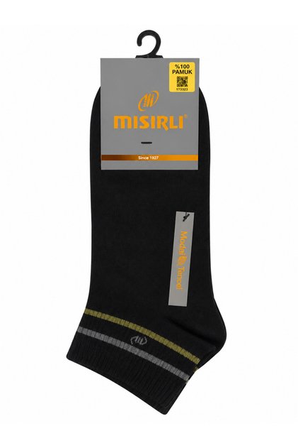 Men's Modal Booties Socks Black