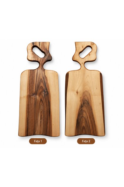 Tocător din lemn de nuc, Design practic si elegant, 51 × 20 × 2,5 cm