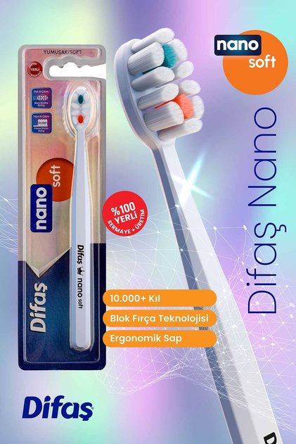 Nano Soft Diş Fırçası 4 Adet