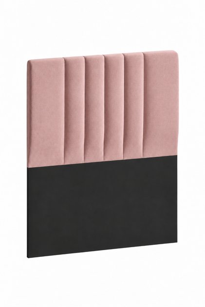 Yatak Başlığı, Lotus Başlık Pembe, Tek Kişilik Baza Başlığı Ölçü Seçenekli