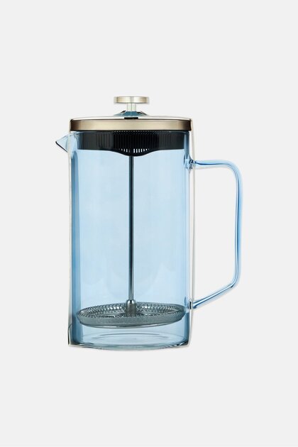 French Press Coffee Maker Glass, Transparent